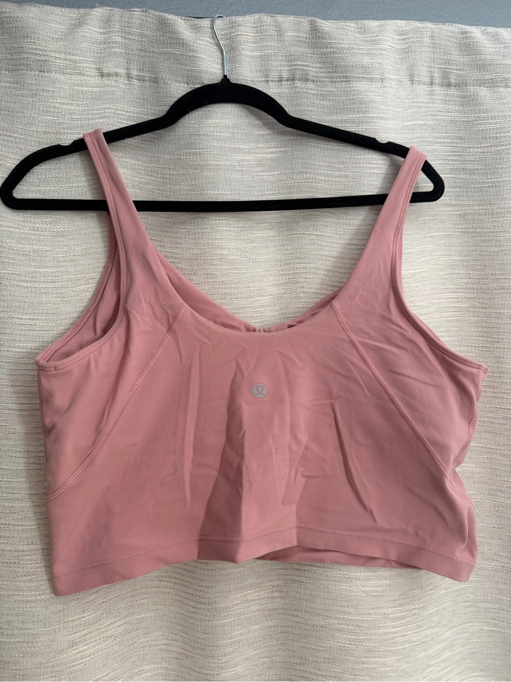lululemon athletica Dusty Rose Cropped Tank Top
